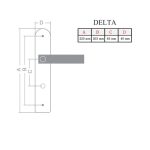 Qapı tutacaqları delta 21 - Image 2