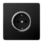 Rozetka asia electric, Kristal SLV, 10A, ağ və qara - Image 2