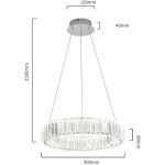 Asma çilçıraq PADINA Amiran kC40 - Image 3