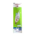 LED lampa Pars 6W, Küləkdə şam, E14, şəffaf - Image 2