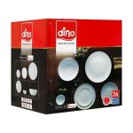Süfrə qab-qacaq dəsti dino 101, Opal, 26 parça, 6 nəfərlik - Image 3