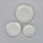 Süfrə qab-qacaq dəsti Golden Opal peransa, Opal, 26 parça, 6 nəfərlik - Image 2
